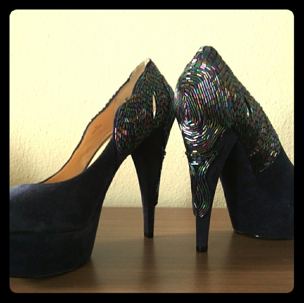 Beaded Heels